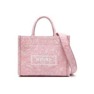 Versace, Tassen, Dames, Roze, ONE Size, Roze Tassen voor Vrouwen