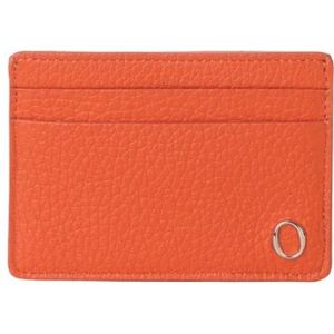 Orciani, Wallets & Cardholders Oranje, Heren, Maat:ONE Size