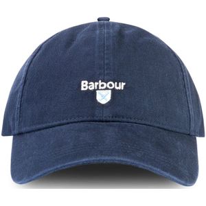 Barbour, Caps Blauw, unisex, Maat:ONE Size