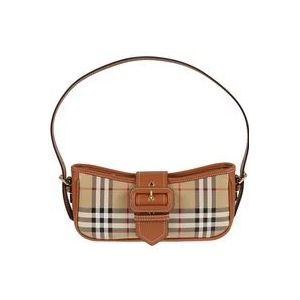 Burberry Stijlvolle Sling Tas , Brown , Dames , Maat: ONE Size