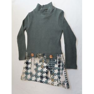 Jurk - Kleed - Meisje - Groen -6 jaar 116