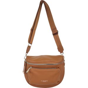 Flora & Co - crossbody heuptas - vegan - camel/bruin