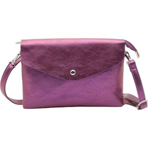Flora & Co - trendy clutch - crossbody handtas - violet/paars