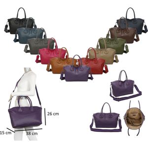 Poalo Bags - weekendtas - handbagage - paars