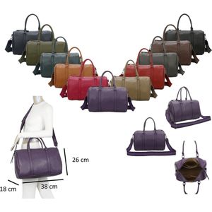 Paolo Bags - weekendtas/handbagage - taupe