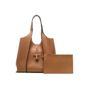 Tod's Handbags , Brown , Dames , Maat: ONE Size