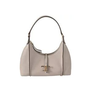 Tod's Shoulder Bags , Gray , Dames , Maat: ONE Size