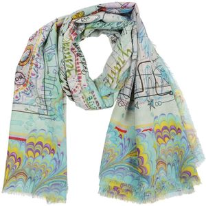 Faliero Sarti, Accessoires, Dames, Veelkleurig, ONE Size, Katoen, Scarves