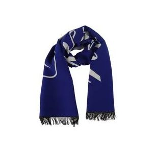 Burberry Andere Sjaals voor Mannen en Vrouwen , Blue , unisex , Maat: ONE Size