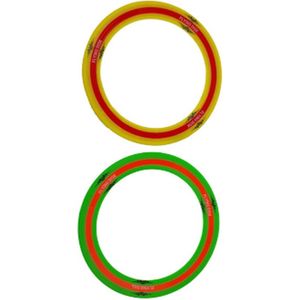 Frisbee - Multicolor - 25 cm - Speelgoed - Buiten - Sport - Spelen - Assorti