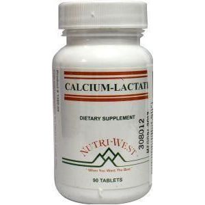 Nutri West Calcium lactate 90st