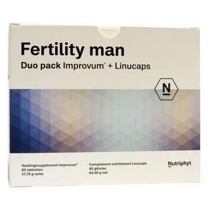 Nutriphyt Fertility man duo 2 x 60 capsules 120ca