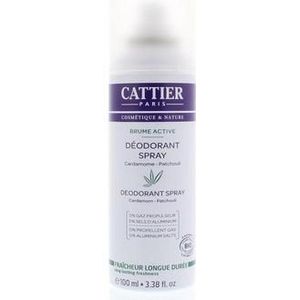 Cattier Deodorant spray cardamom patchouli 100ml