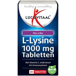 Lucovitaal L-lysine 1000mg 180 tabletten