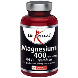 Lucovitaal Magnesium 400 mg l-tryptofaan 360 capsules