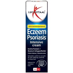 Lucovitaal - Eczeem & Psoriasis Intensieve Crème - Hydraterend - Voor Gevoelige Huid