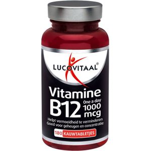 Lucovitaal Vitamine b12 1000mcg 180 tabletten