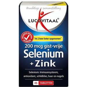 Lucovitaal Selenium zink 135 tabletten