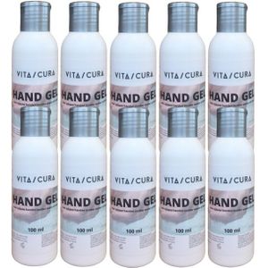 Vita Cura Handgel 70% alcohol 10x 100ml