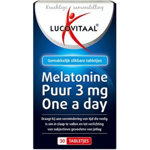 Lucovitaal Melatonine puur 3 mg extra sterk 360 tabletten