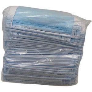 dnl - Mondkapje - Blauw - 50 Stuks