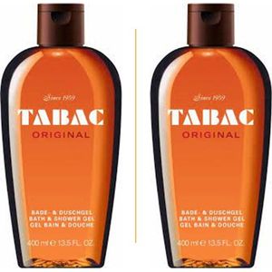 2 Stuks - Tabac Original Bath & Shower Gel 400 ML