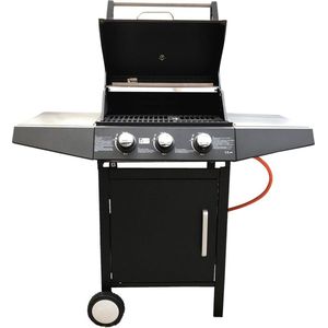 Gasbarbecue Utah - BBQ met 3 gasbranders (8,4kW)