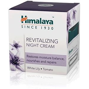 Himalaya Herbals Revitalizing Night Cream | Luxe, hypoallergene en doordringende gezichtscrème ter verbetering van de droge en gecombineerde huid (Revitalizing Night Cream)