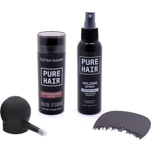 Pure Hair Premium Haarvezels Set Kastanje Bruin