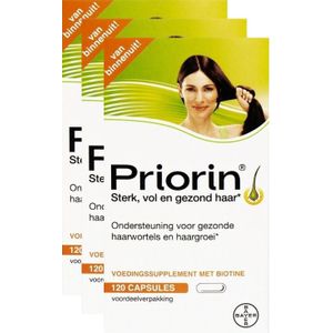 Priorin - Sterk vol en gezond haar - 360 Capsules