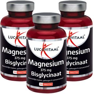 Lucovitaal - Magnesium bisglycinaat - 375 mg - 270 Tabletten