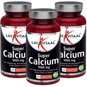 Lucovitaal Calcium Super 1000mg - 180 Tabletten