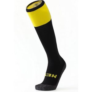 NeS Voetbalkousen Combi - Zwart Geel - Hockeykousen - Rugbykousen - Sportkousen