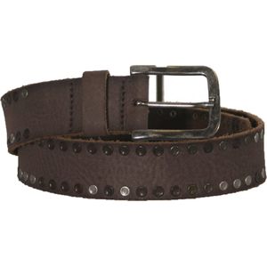 Riem - Lederen - Zwart - 100% Leder - 4cm Breed
