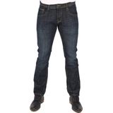 Merkloos - Heren Jeans - Heren Blauw - Katoen - Nelson-dark