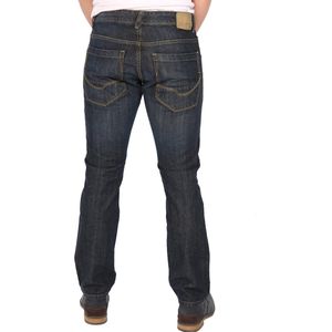 Merkloos - Heren Jeans - Heren Blauw - Katoen - Nelson-dark