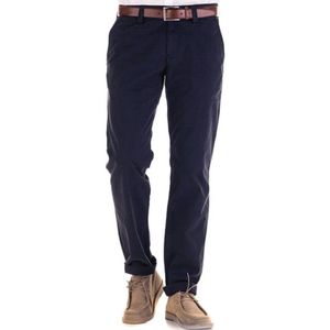 Alberto - Chino - Heren Blauw - Katoen - 8957-1202-Lou