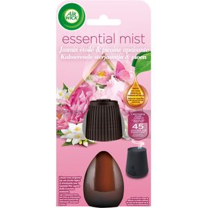 6x Air Wick Essential Mist Navulling Jasmijn & Pioen 20 ml