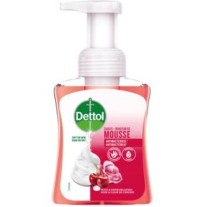 6x Dettol Foam Handzeep Rozen & Kers 250 ml