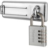 4x Hangslot MasterLock overval  aluminium 40mm