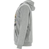 Kersttrui unisex hoodie, sweatshirt met capuchon, grijs