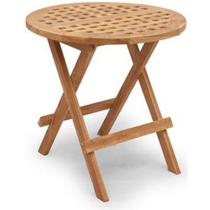 Buitengewoon de Boet - Cross Mini - Inklaptafel - Teak - Tuinmeubel
