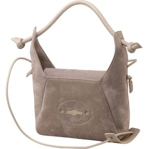 Zanellato, Handtas Mina Jones Postina Stijl Grijs, Dames, Maat:ONE Size