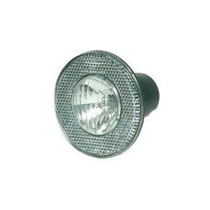 Busch & Müller Lumotec Halogeenkoplamp, naafdynamo, zwart