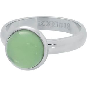 iXXXi - Vulring 1 Stone - Zilver - 4 mm - Groene Steen