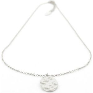 Kalli Ketting Pattern Oval Zilver