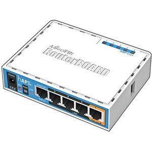 Mikrotik - RB952Ui-5ac2nD - Router - Wit - Dual-Band 802.11ac, 5 Ethernet-poorten