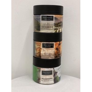 Voordeelverpakking Treatments scrub 3 geuren Ceylon, mahayana shinshiro scrub lichaam