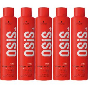 Schwarzkopf OSiS+ Texture Craft Spray - voordeelverpakking - 5 x 300ml