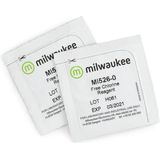 MILWAUKEE MI526-100 VRIJE CHLOOR REAGENS 100 TESTS VOOR MILWAUKEE MW10